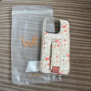 Floral Phone Case by Walli for iPhone 15 pro